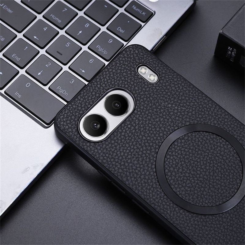 Kuori Oneplus Nord 4 Lychee-nahkainen Magsafe-yhteensopiva