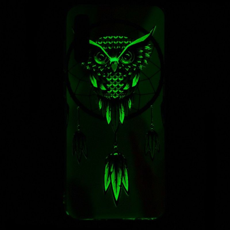 Kuori Samsung Galaxy A70 Fluoresoiva Pöllö Unen Sieppari