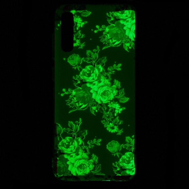 Kuori Samsung Galaxy A70 Fluoresoivat Vapauden Kukat