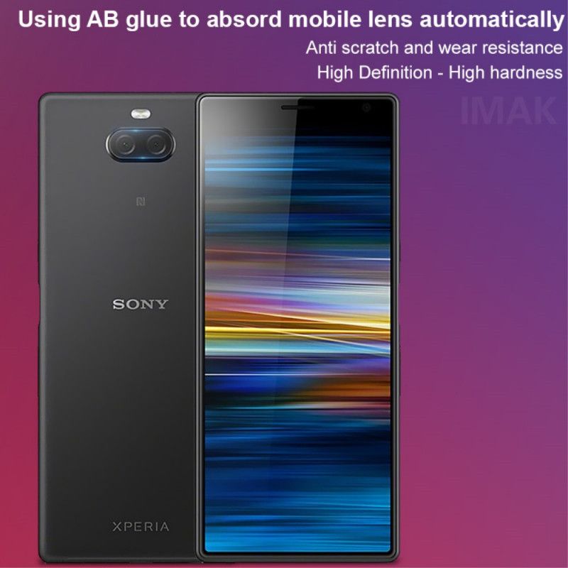 Karkaistu Lasisuoja Sony Xperia 10 Plus Imak -Objektiiville