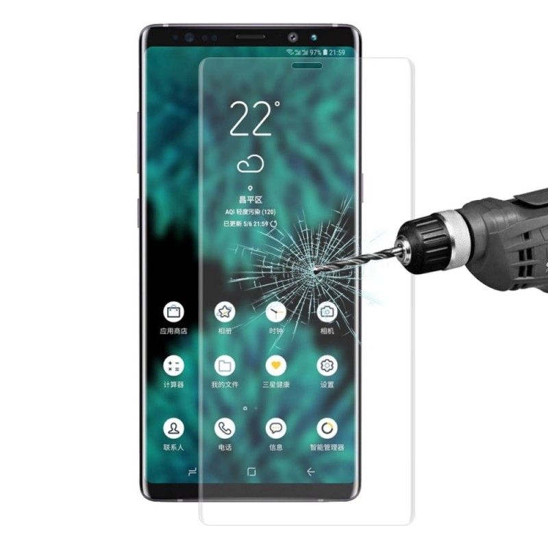 Karkaistu Lasisuoja Samsung Galaxy Note 9 Hattuprinssi-Näytölle
