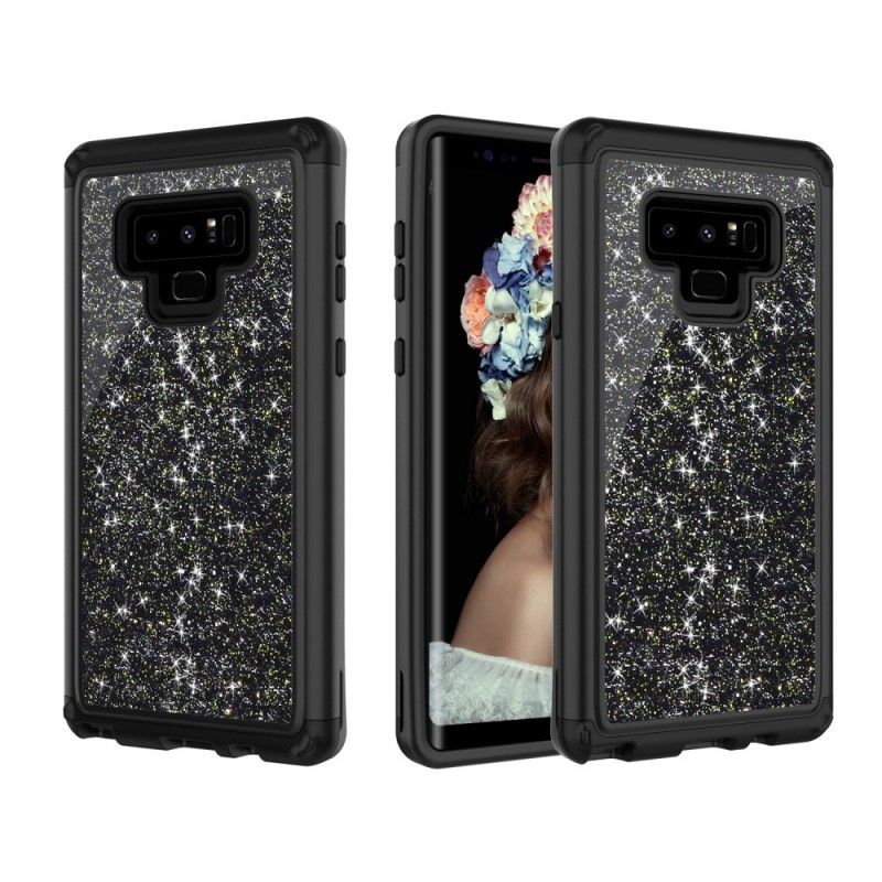 Kuori Samsung Galaxy Note 9 Ruusukulta Violetti Maksimipaletteja Suojakuori