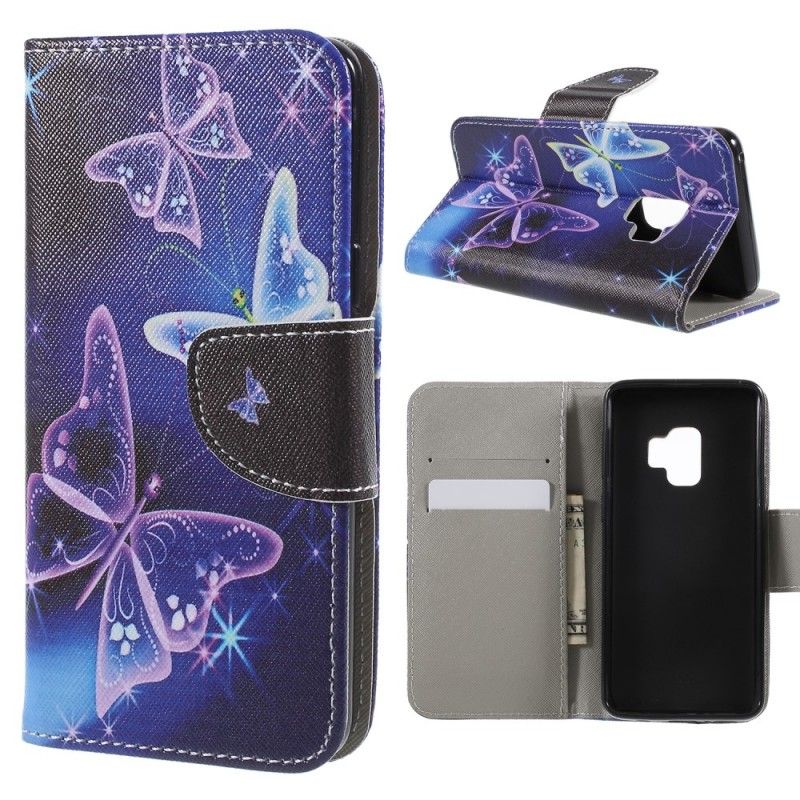 Kotelot Samsung Galaxy S9 Perhosia Suojakuori