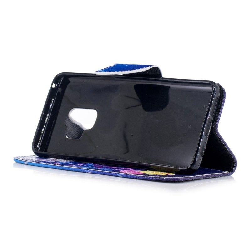 Kotelot Samsung Galaxy S9 Perhosia Yöllä