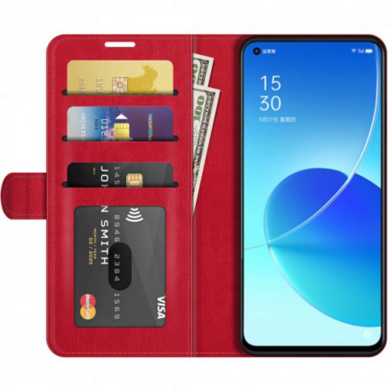 Flip Kotelot Oppo Reno 6 5g Ultra Faux Leather