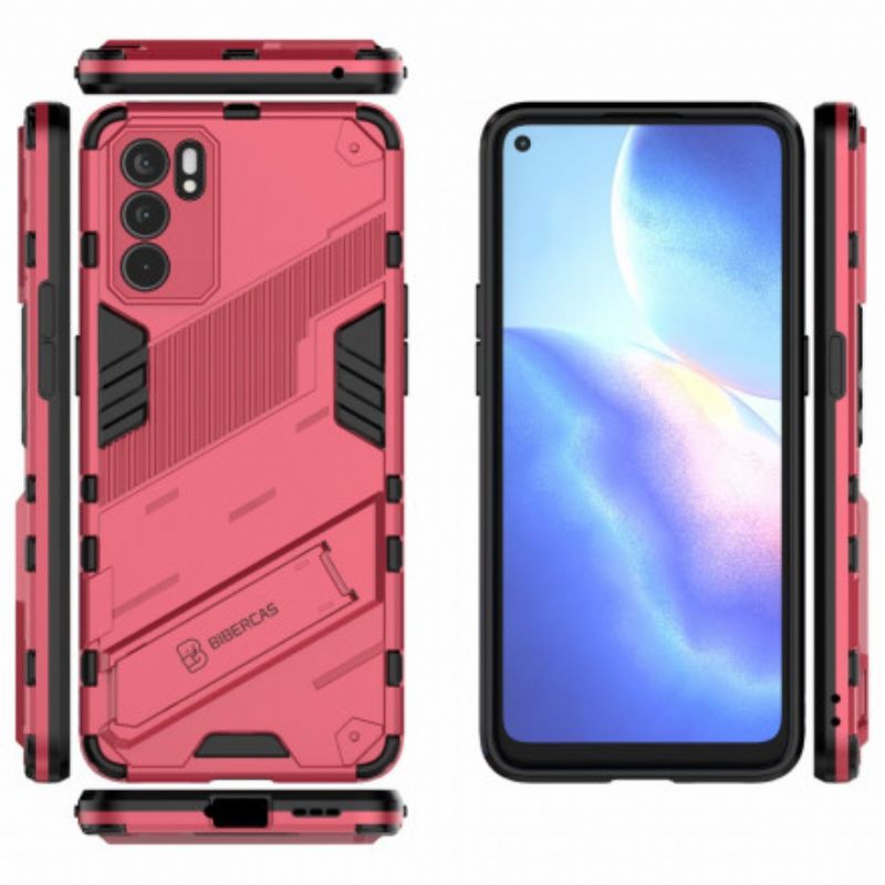 Kuori Oppo Reno 6 5g Irrotettava Tuki Kaksi Handsfree-asentoa