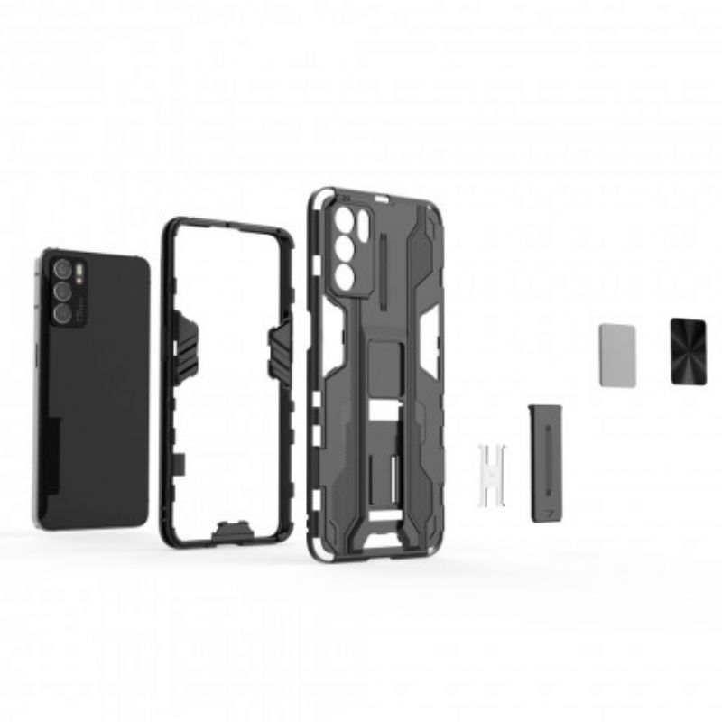 Kuori Oppo Reno 6 5g Resistant Vaaka / Pysty Tab Suojakuori