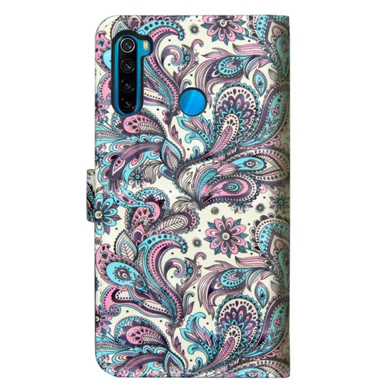 Kotelot Xiaomi Redmi Note 8T Kuvioidut Kukat Suojakuori