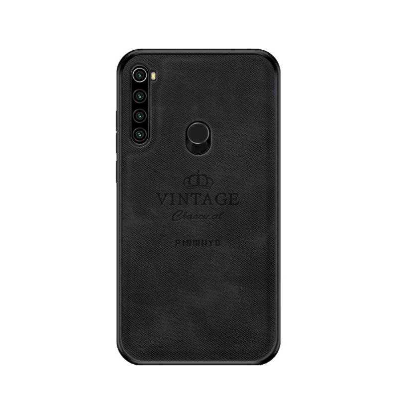 Kuori Xiaomi Redmi Note 8T Harmaa Musta Kunniallinen Vintage Pinwuyo