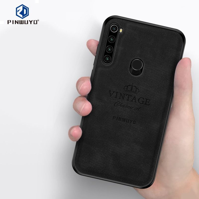Kuori Xiaomi Redmi Note 8T Harmaa Musta Kunniallinen Vintage Pinwuyo