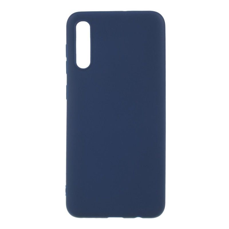 Kuori Samsung Galaxy A50 Punainen Musta Matta Silikoni Suojakuori