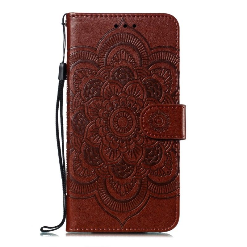 Suojakuori Samsung Galaxy A50 Harmaa Musta Täysi Mandala