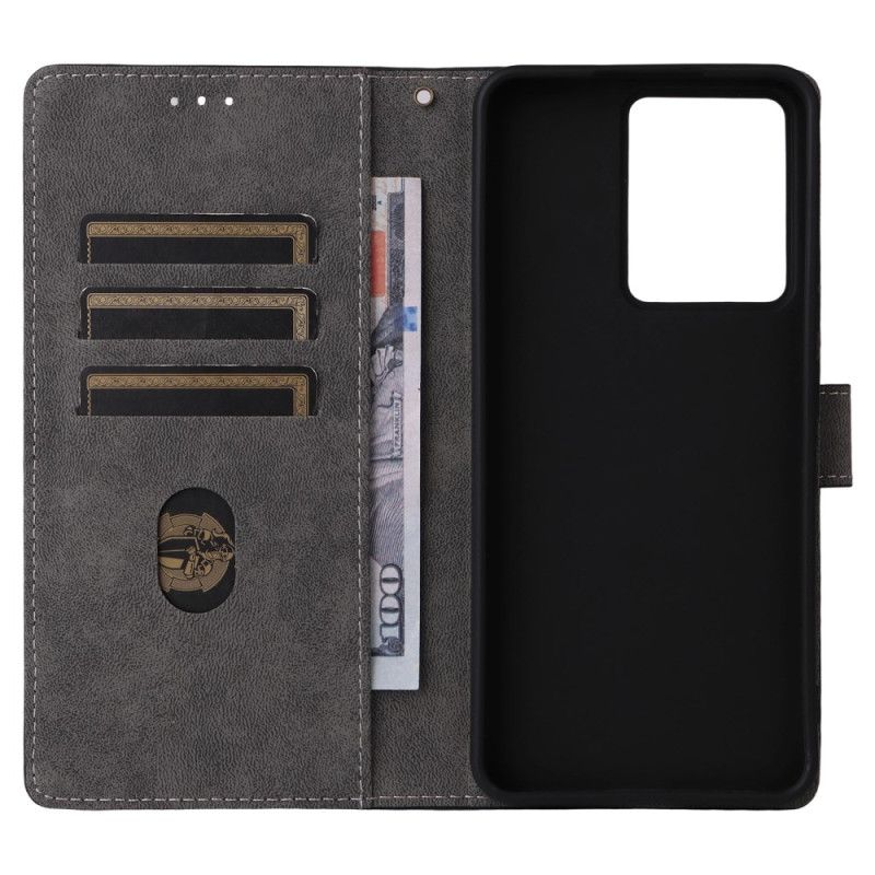 Kotelot Realme 14t 5g Rfid-suojattu Mokkanahkakuvio