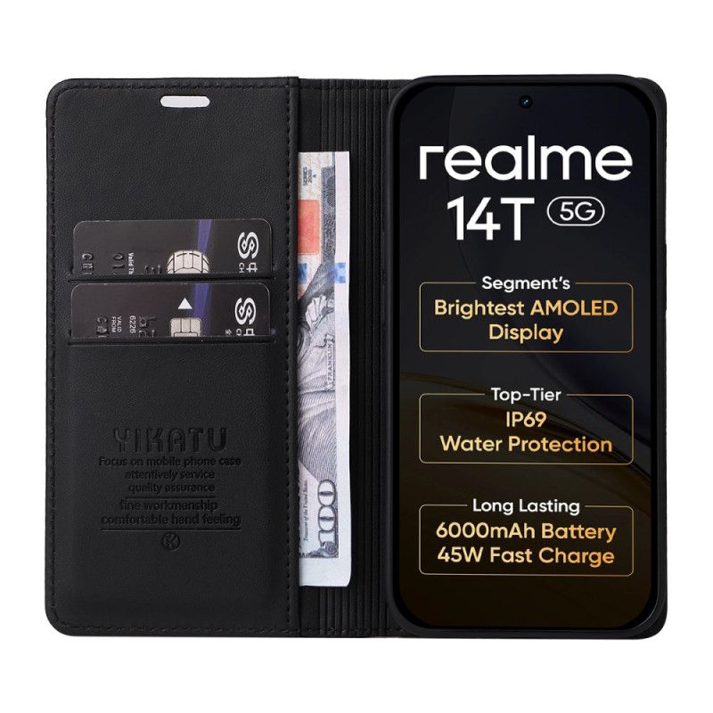 Nahkakotelo Realme 14t 5g Yikatu