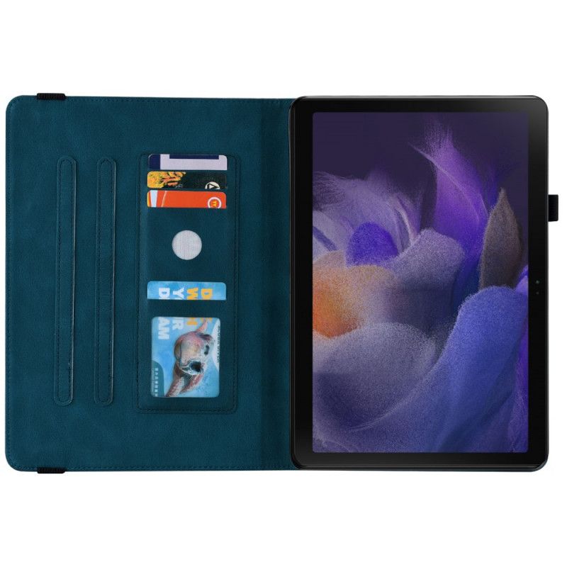 Kuoret Case Samsung Galaxy Tab A8 Puhelinkuoret (2021) Perhosten Painettu Kuvio