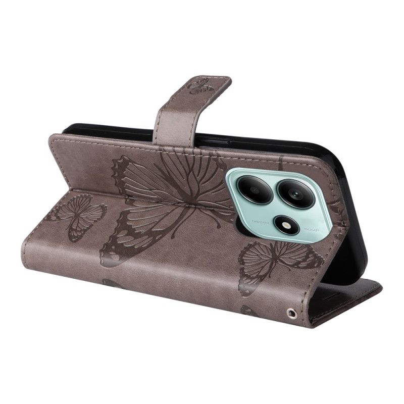 Kotelot Xiaomi Redmi Note 14 5g Jättiläisperhoset Hihnalla Suojakuori