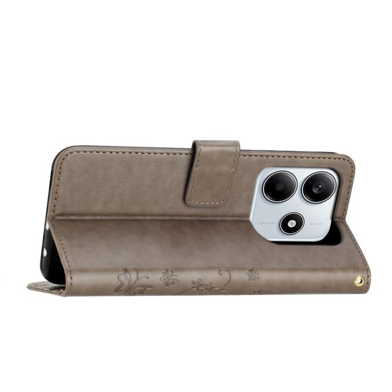 Kotelot Xiaomi Redmi Note 14 5g Kukkia Ja Perhosia