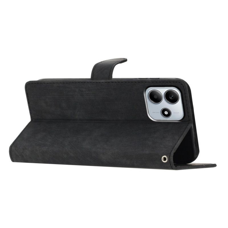 Kotelot Xiaomi Redmi Note 14 5g Mokkanahkakuvio Ja Hihna Suojakuori