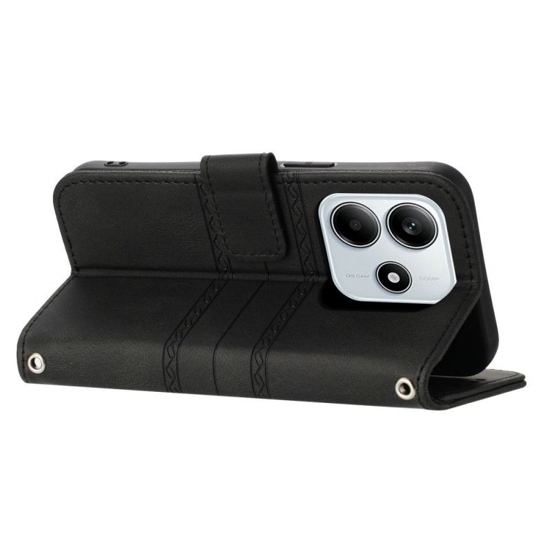 Kotelot Xiaomi Redmi Note 14 5g Puhelinkuoret Friisikuvio Ja Hihna