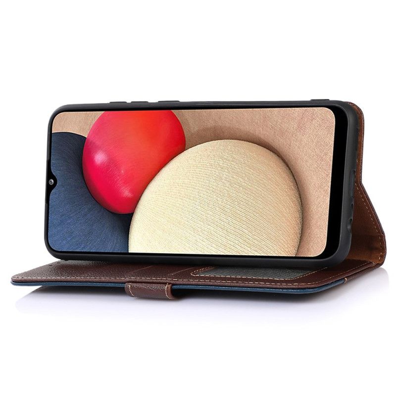 Kotelot Xiaomi Redmi Note 14 5g Puhelinkuoret Kaksivärinen Rfid-lompakko Khazneh