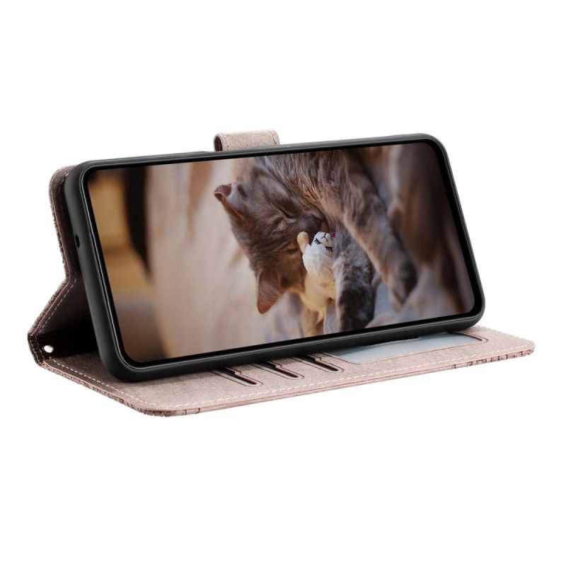 Kotelot Xiaomi Redmi Note 14 5g Puhelinkuoret Kissakuvio Hihnalla