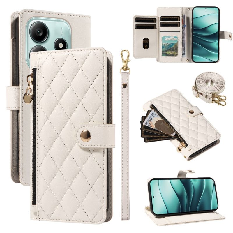 Kotelot Xiaomi Redmi Note 14 5g Tikattu Hihnoilla