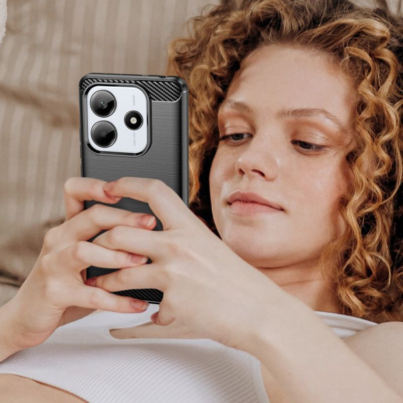 Kuori Xiaomi Redmi Note 14 5g Harjattu Hiilikuitu