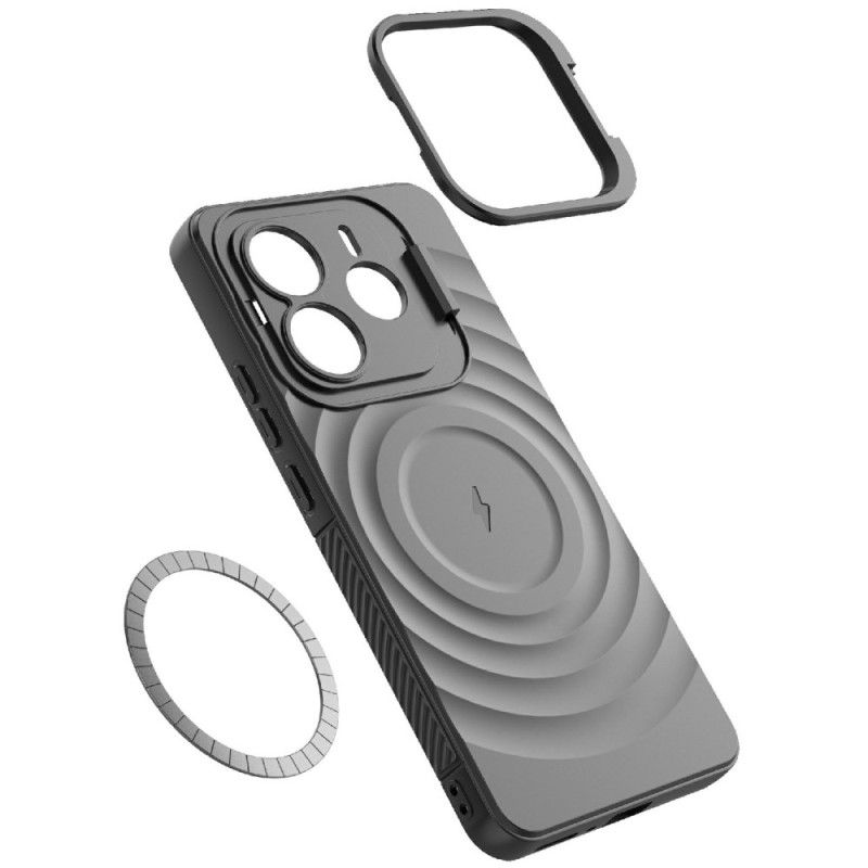 Kuori Xiaomi Redmi Note 14 5g Magsafe-yhteensopiva Aaltoilevan Kuvion Kanssa