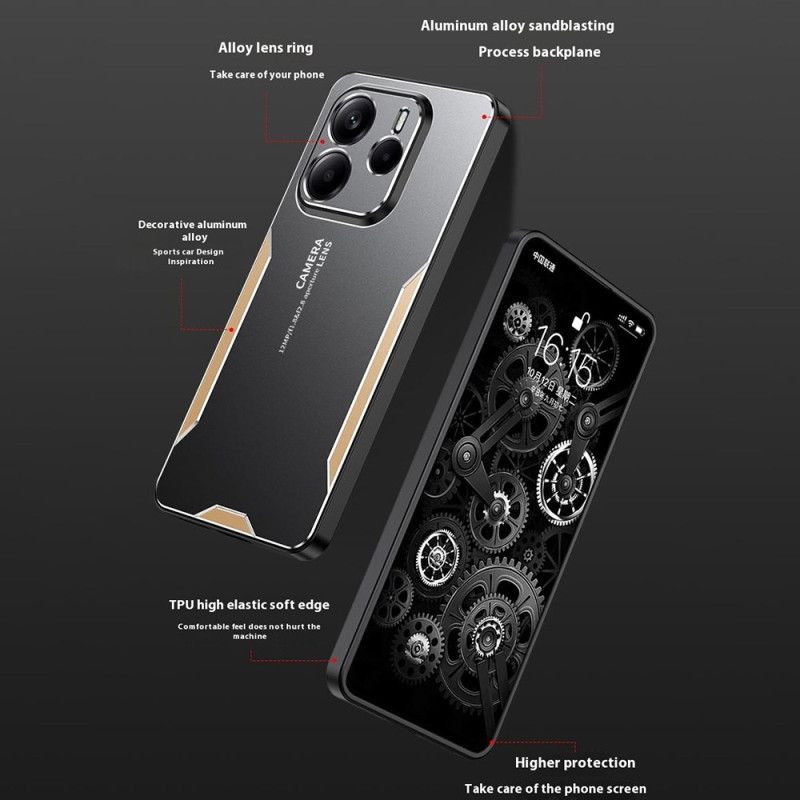 Kuori Xiaomi Redmi Note 14 5g Metallinhohtoinen Efekti Suojakuori