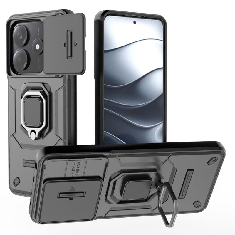 Kuori Xiaomi Redmi Note 14 5g Monitoiminen Pidikkeellä Ja Linssisuojalla