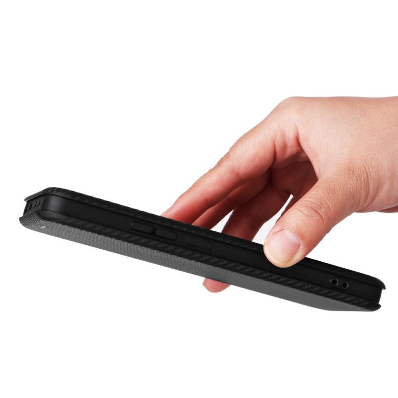 Nahkakotelo Xiaomi Redmi Note 14 5g Hiilikuitu Suojakuori