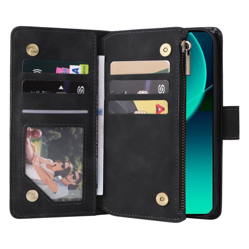 Nahkakotelo Xiaomi Redmi Note 14 5g Kokonahanhasta Tehty Lompakko