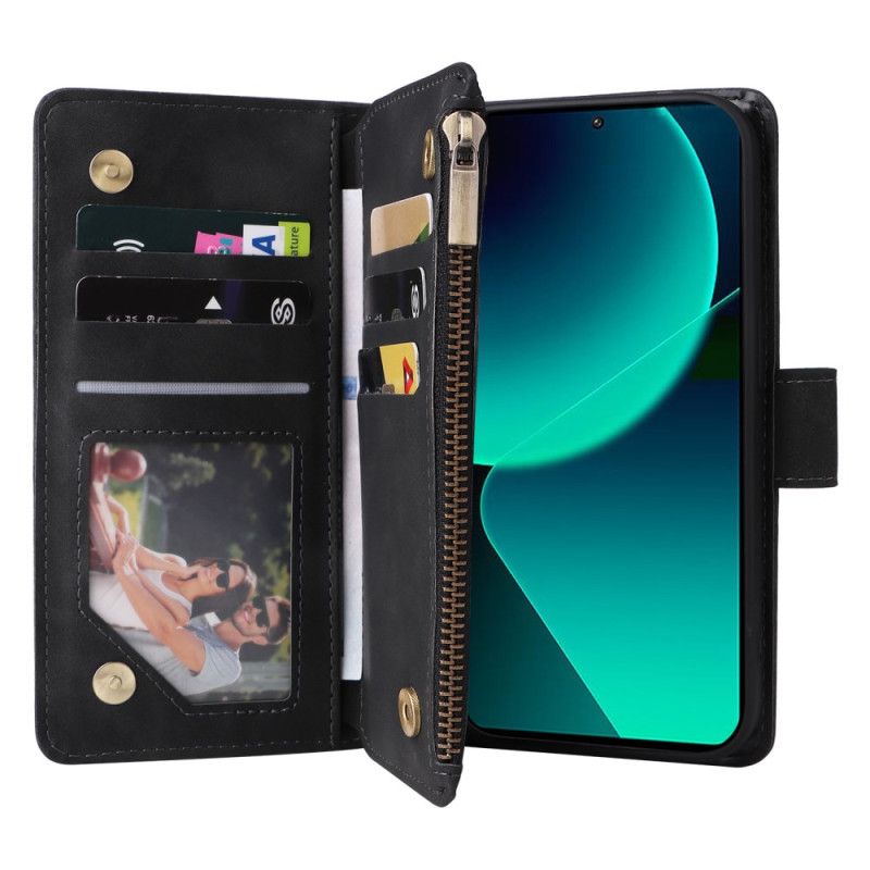 Nahkakotelo Xiaomi Redmi Note 14 5g Kokonahanhasta Tehty Lompakko