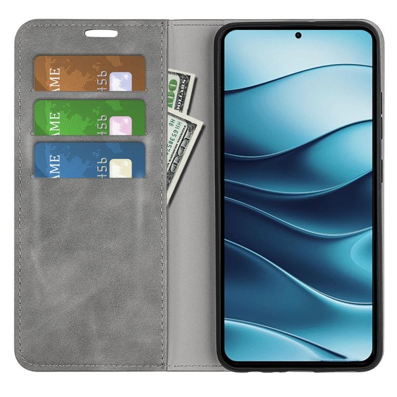 Nahkakotelo Xiaomi Redmi Note 14 5g Nahkatyylinen