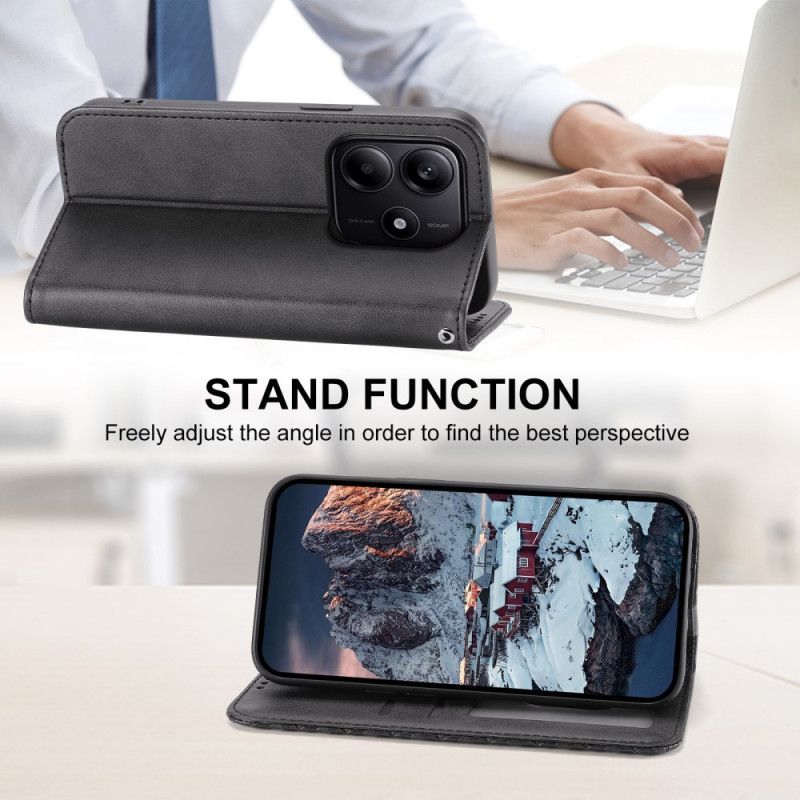 Nahkakotelo Xiaomi Redmi Note 14 5g Timanttikuvio