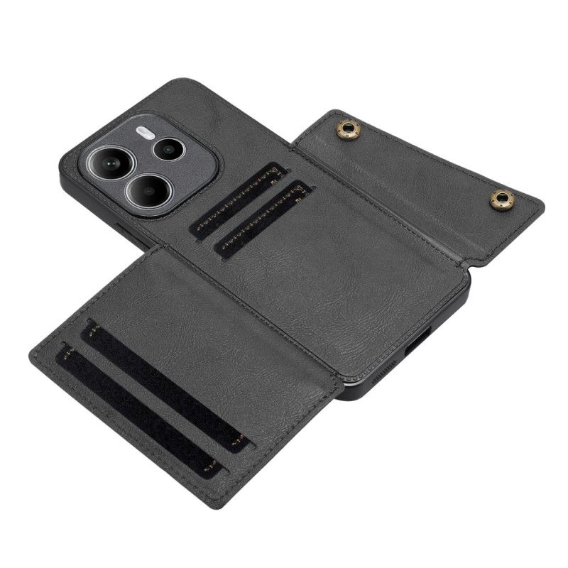 Puhelinkuoret Xiaomi Redmi Note 14 5g Korttikotelo Ja Teline