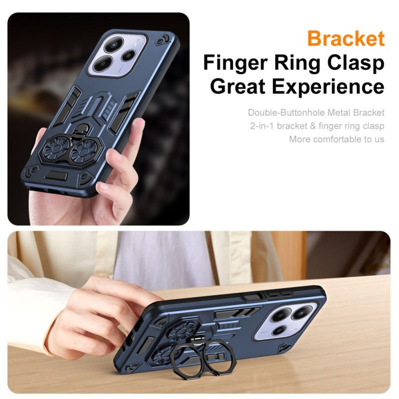 Puhelinkuoret Xiaomi Redmi Note 14 5g Sormuspidike Metalli