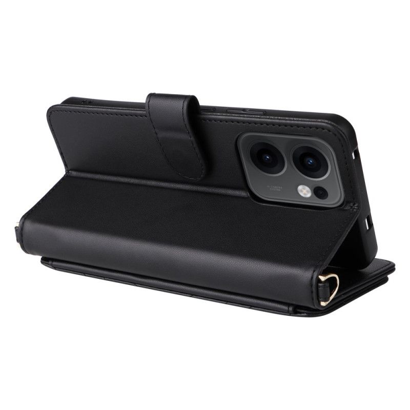 Kotelot Oppo Reno 13f 4g / 5g / 13 Fs 5g Puhelinkuoret Ensiluokkainen Retrohenkinen Olkahihna Ja Kaulanauha