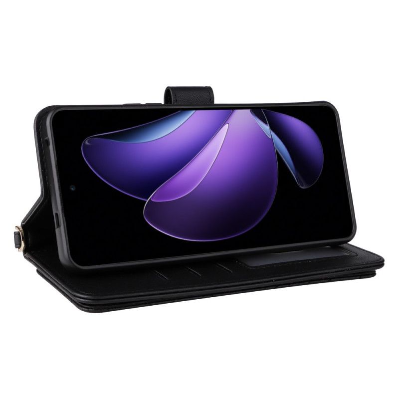 Kotelot Oppo Reno 13f 4g / 5g / 13 Fs 5g Puhelinkuoret Ensiluokkainen Retrohenkinen Olkahihna Ja Kaulanauha