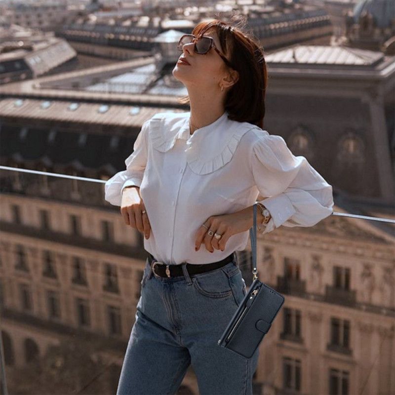 Kotelot Oppo Reno 13f 4g / 5g / 13 Fs 5g Vetoketjullinen Tasku Ja Korttikotelo