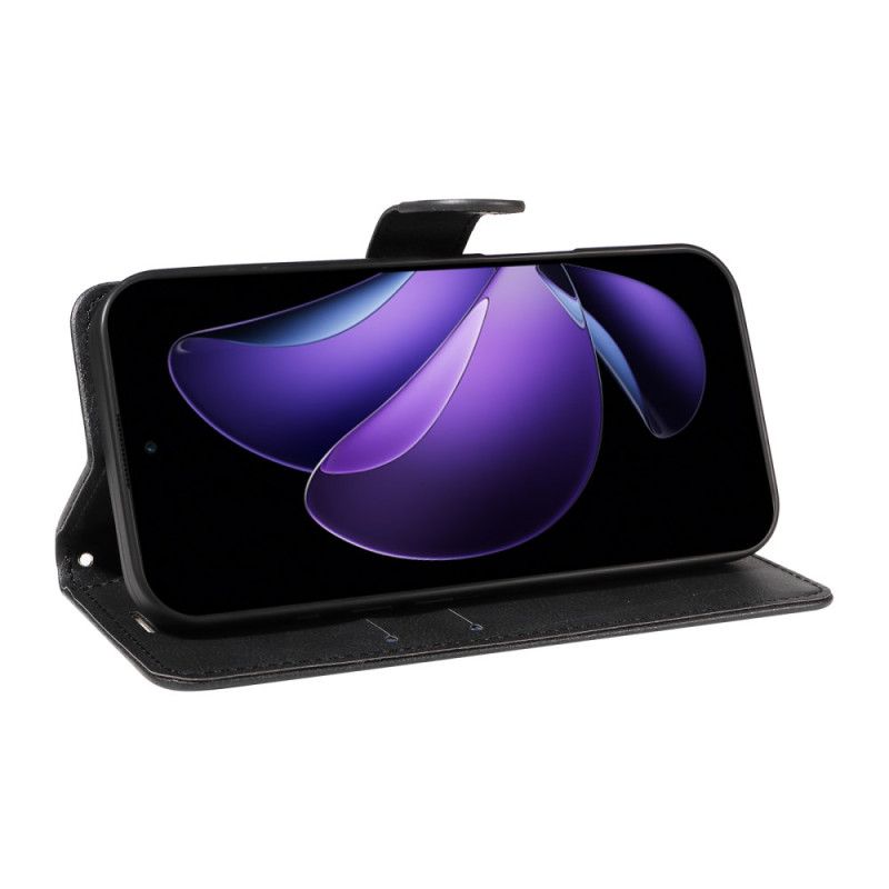 Kuoret Oppo Reno 13f 4g / 5g / 13 Fs 5g Yksivärinen Tekonahka