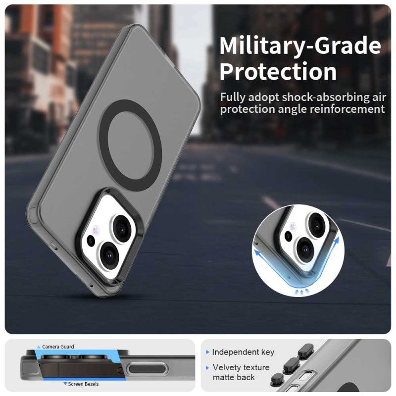 Kuori Oppo Reno 13f 4g / 5g / 13 Fs 5g Magsafe-yhteensopiva Iskunkestävä