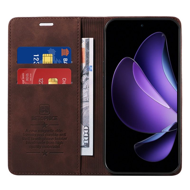 Nahkakotelo Oppo Reno 13f 4g / 5g / 13 Fs 5g Rfid-suojattu Betopnice Suojakuori