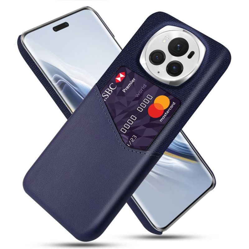 Case Honor Magic 6 Pro Puhelinkuoret Kangastekstuurikorttipidike