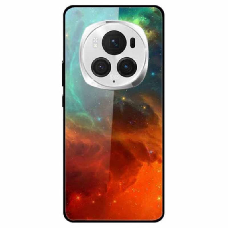 Case Honor Magic 6 Pro Puhelinkuoret Värillinen Taivaskarkaistu Lasi