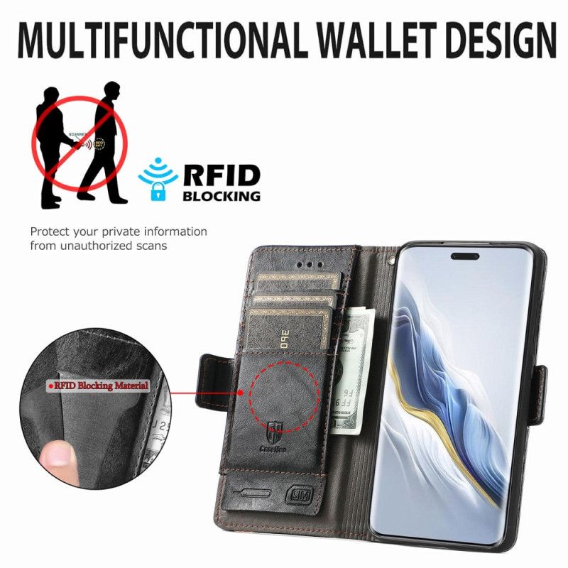 Kotelot Honor Magic 6 Pro Caseneo Rfid-esto Suojakuori
