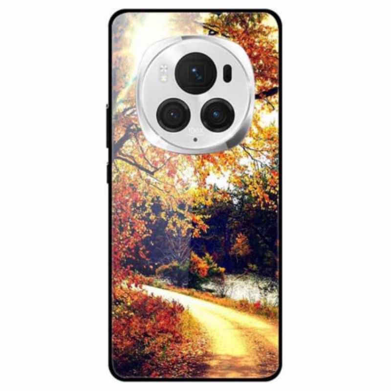 Kuori Honor Magic 6 Pro Tempered Glass Country Road Suojakuori
