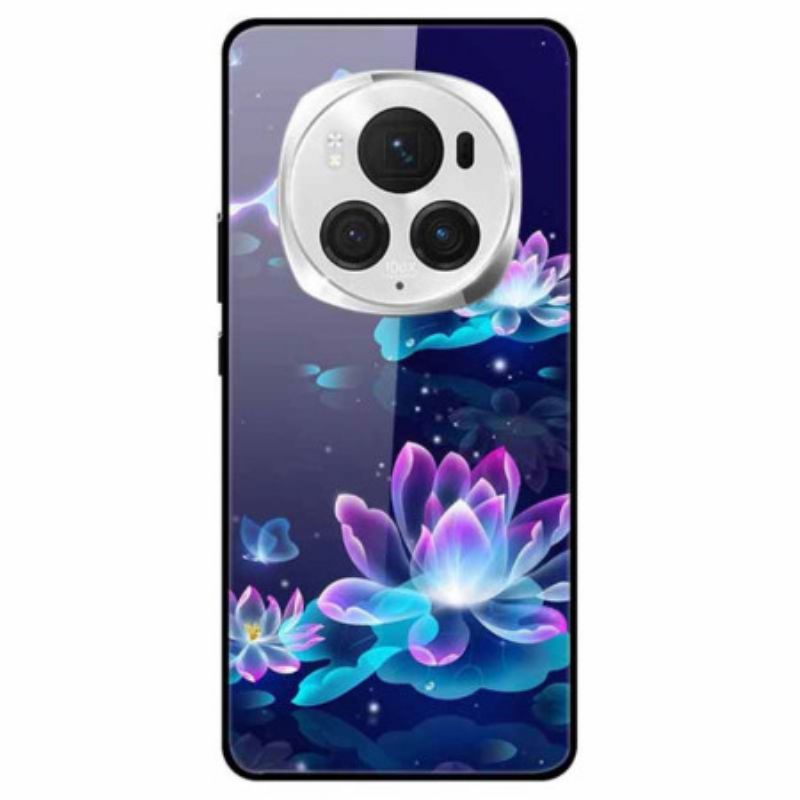 Kuori Honor Magic 6 Pro Valoisa Lotus Karkaistu Lasi
