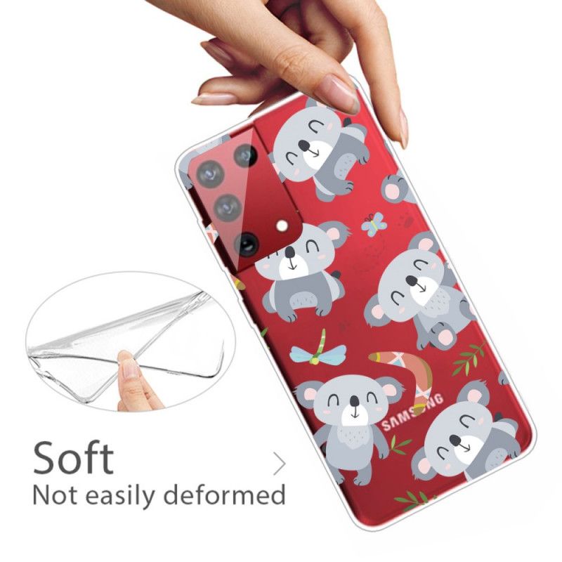 Kuori Samsung Galaxy S21 Ultra 5G Söpö Koala