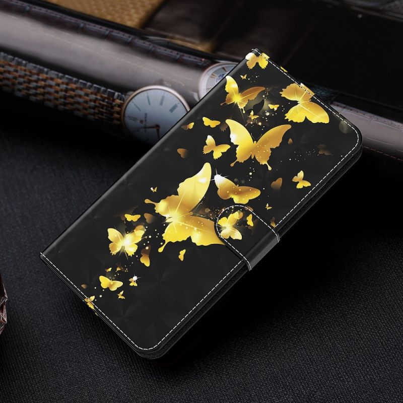 Suojakuori Samsung Galaxy S21 Ultra 5G Puhelinkuoret Keltaiset Perhoset